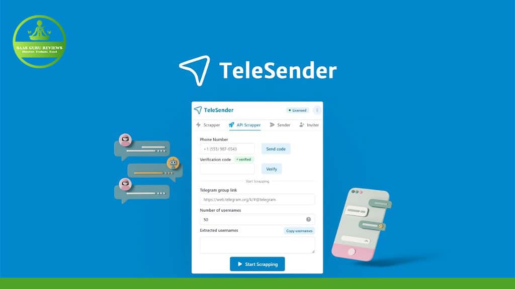 telesender