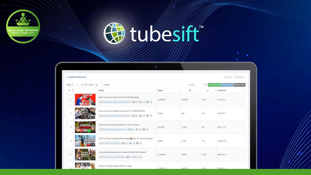 tubesift - lead generation