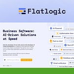flatlogic generator - web builders