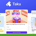 taku - convert and engage your users with ai powered popups