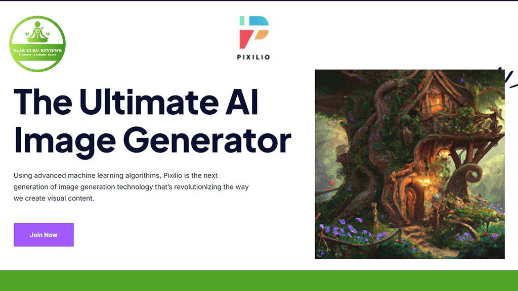 Discover Pixilio, the ultimate AI Image Generator, with a captivating advertisement featuring text and a stylized treehouse illustration. Unlock endless creativity with our exclusive Lifetime Deal, offering you unparalleled access to the future of visual design.