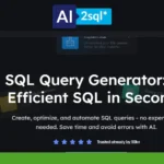 Discover our AI SQL Query Generator webpage featuring the cutting-edge AI-Powered SQL tool. Experience unmatched efficiency, time-saving advantages, and significant error reduction. Perfectly suited for seamless integration with your favorite Query Builder Plugin.
