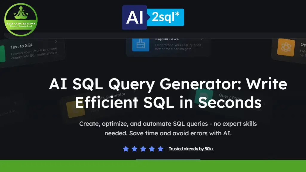 Discover our AI SQL Query Generator webpage featuring the cutting-edge AI-Powered SQL tool. Experience unmatched efficiency, time-saving advantages, and significant error reduction. Perfectly suited for seamless integration with your favorite Query Builder Plugin.