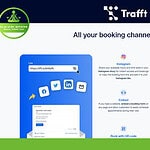 Discover the Trafft booking platform, an innovative appointment scheduling software with social media integration icons, QR code options, and streamlined scheduling features. Master your schedule effortlessly by sharing and booking via Instagram links and QR codes for maximum convenience.