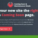 Discover our new Coming Soon page builder, designed for simplicity and efficiency with essential features and theme customization. Seamlessly integrates with WordPress plugins for enhanced functionality. Click "Build Better Pages Faster" to start today!